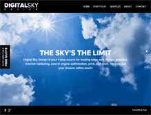 Tablet Screenshot of digitalskydesign.com